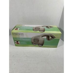 Homedics Percussion Action Handheld Massager with Heat HHP-350 Gray New Open Box